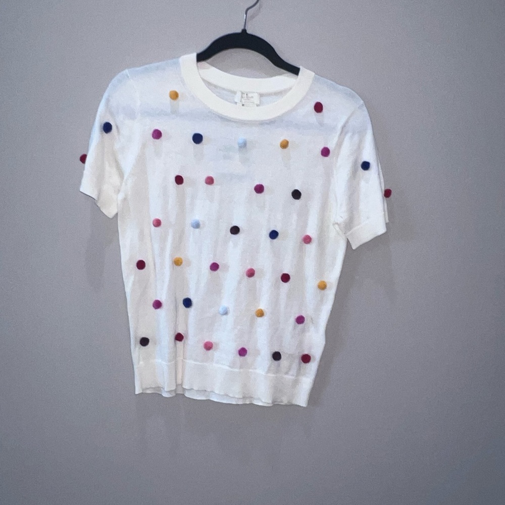 Kate Spade Pom Pom top